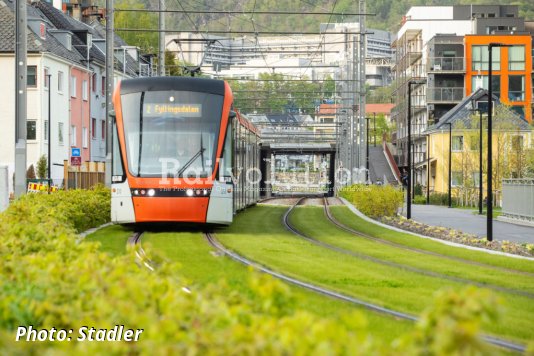 Stadler wins signalling contract for further expansion of the Bergen light rail
