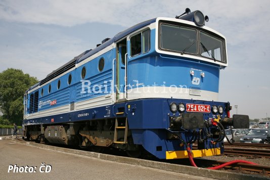 ČD invited tender for modernization of Class 754 locomotives
