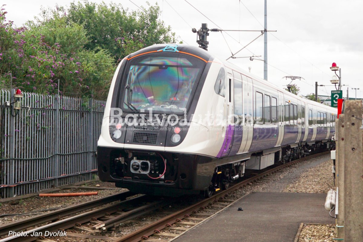 First Class 345 Aventra EMU Starts Testing | Railvolution