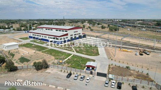 Alstom inaugurates first service depot in Shu, Kazakhstan