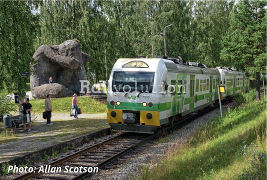 Operation of the Class Dm12 railcars at VR