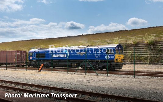 Maritime Transport's first train to Northampton via East West Rail