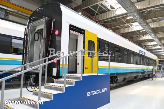The President of Kazakhstan visited Stadler‘s Astana works