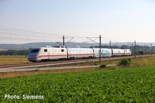 Velaro Novo achieved 405 km/h