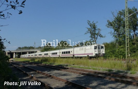 Talgo for Leo Express on its way to the Czech Republic
