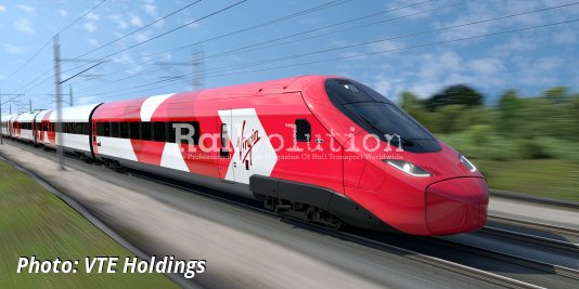 Virgin will order trains for Eurotunnel services