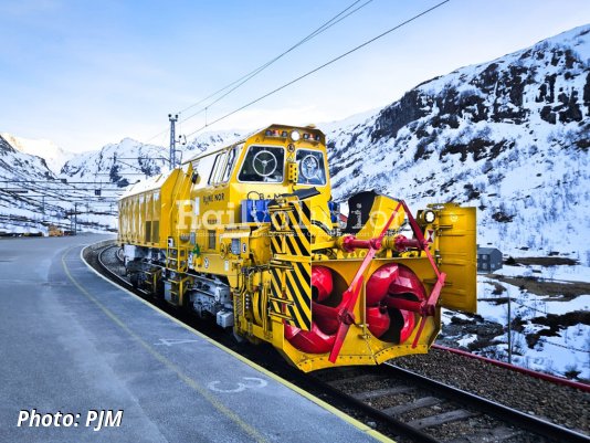 PJM is testing the Beilhack snow blower from Aebi Schmidt