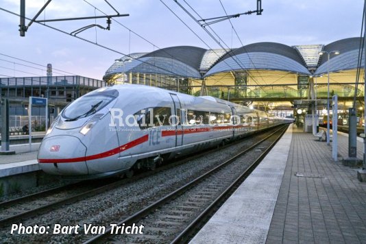 Two Class 408 ICEs on test in Belgium