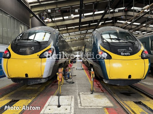 Alstom celebrates historic milestone for iconic Scottish rail depot
