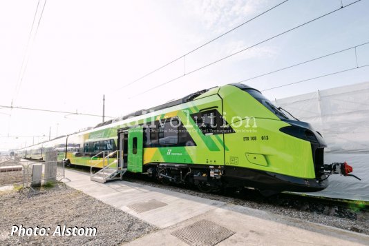 The 200 km/h Class ETR 108 unveiled