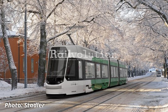 Tango Nordic trams for the Helsinki Metropolitan Area