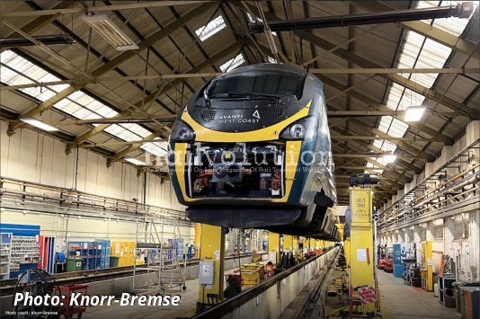 Knorr-Bremse secures contract to overhaul sanitary systems for Class 390 Pendolinos