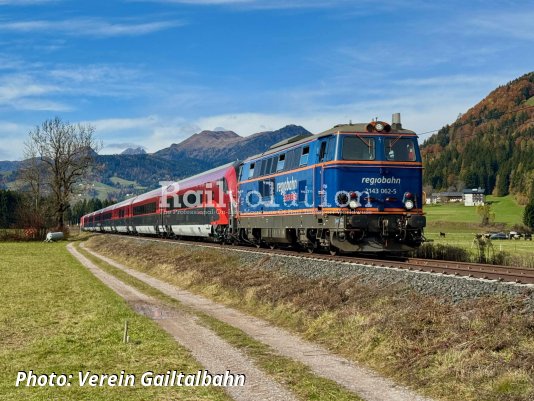 The first modernized railjet 1 on test