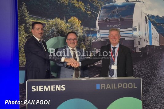Siemens and RAILPOOL to build locomotive service hub in Verona