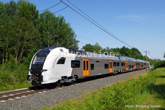 First RRX EMU On Test