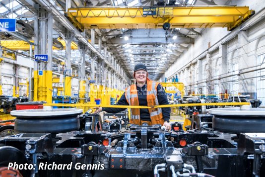 Alstom’s Crewe Works secures contract to overhaul Class 465 bogies