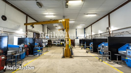 Alstom's new welder and fitter training centre in Mátranovák