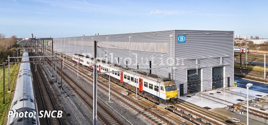 SNCB opened new maintenance hall in Ostend