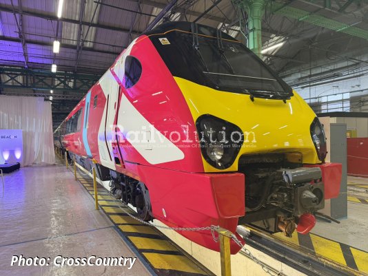 First refurbished CrossCountry Voyager