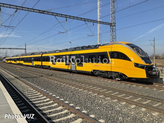 The first RegioJet‘s Class 666 EMU on test