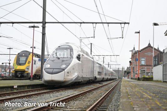 TGV M on test in Belgium