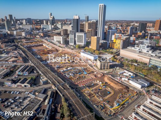 Progress on HS2’s Curzon Street station