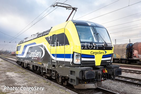 CargoServ locomotives in a new look