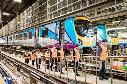 TPE's milestone for Class 185 fleet