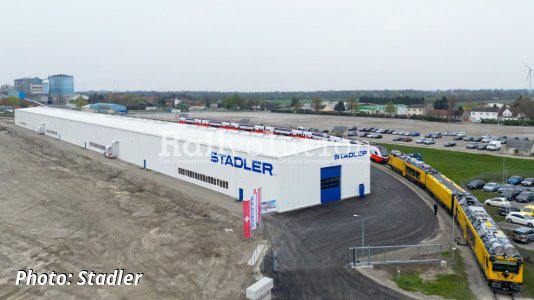 Stadler's new facility in Lower Austria