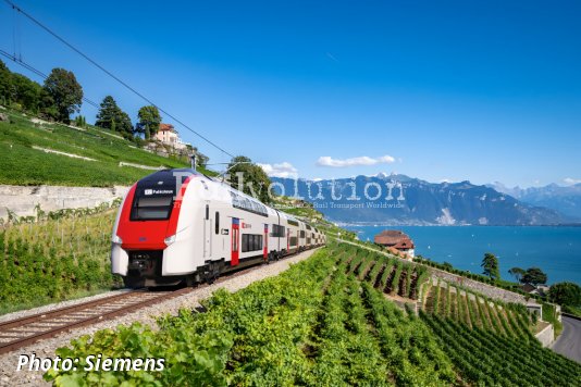 Siemens to deliver up to 200 double-deck trains to SBB