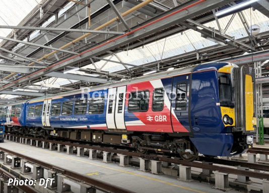 First GBR branded train