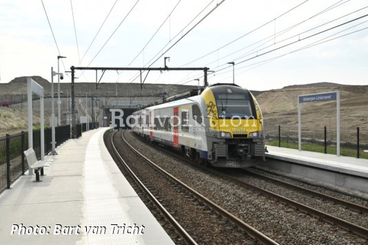 Temporary reopening of Antwerp-Linkeroever train station