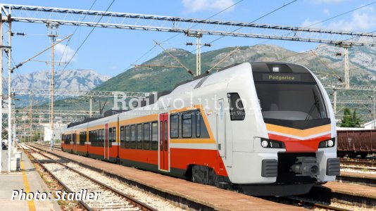 Stadler will deliver FLIRTs to Montenegro