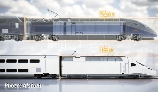 Structural innovations of a TGV M