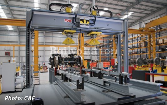 CAF UK opened new maintenance works in Manchester