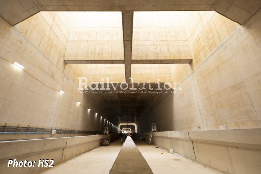 HS2’s reveals first completed ‘green’ tunnel