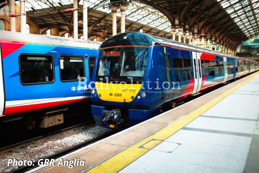 First GBR trains for Anglia unveiled