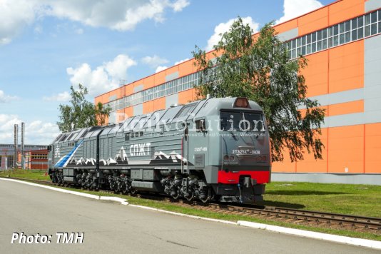 Locomotives for the Sayanogorsk Aluminum Plant