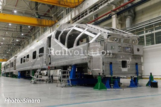 Bely Krechet high-speed trains are taking shape