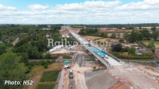 HS2 completes trio of Solihull viaducts