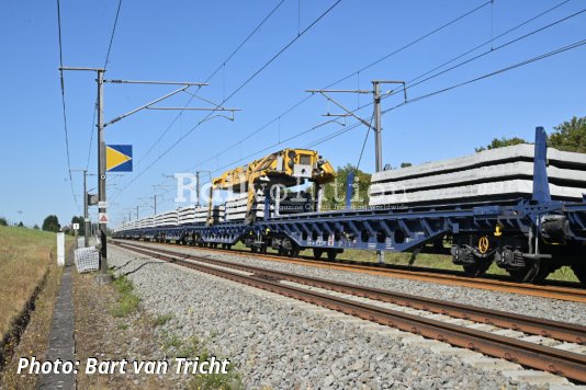 3rd phase of major renewal works on the Brussels - French border high-speed line