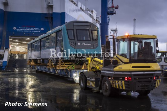 First Siemens's new metro train for Sydney