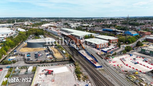 HS2 launches final viaduct on the approach to Curzon Street station