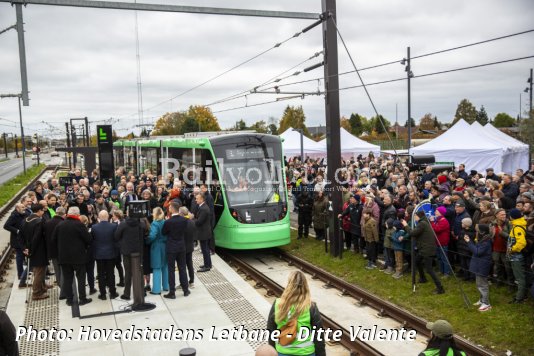 Full opening of the Greater Copenhagen Light Rail
