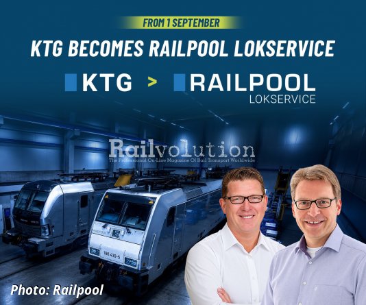 KTG becomes RAILPOOL Lokservice