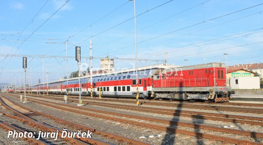 ZSSK's first WLABm cars in passenger service