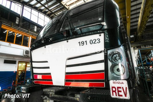SŽ - VIT overhauled a Vectron for Beacon Rail