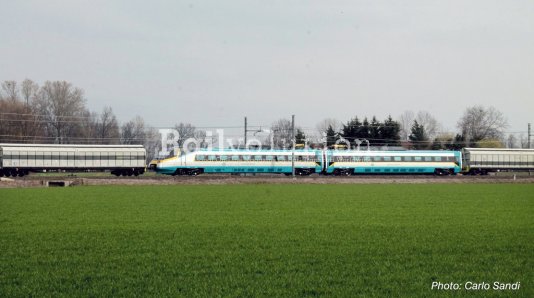 Repaired ČD Pendolino Cars Come Home 