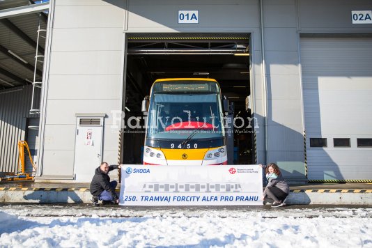Praha's Last ForCity Alfa Tram Handed Over