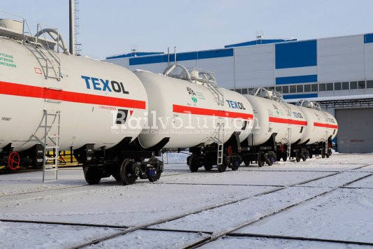 OVK Rolls Out First Articulated Tank Wagons